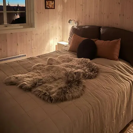 펜션 Modern Mountain With Panoramic Views Sjusjoen