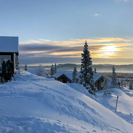 Moderne Bjerghytte Med Panoramaudsigt *