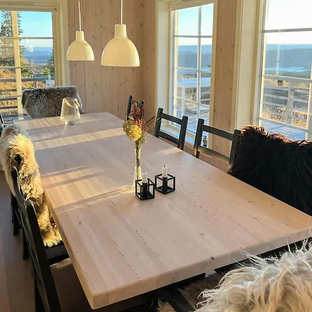 Semesterbostad Modern Mountain Cabin With Panoramic Views